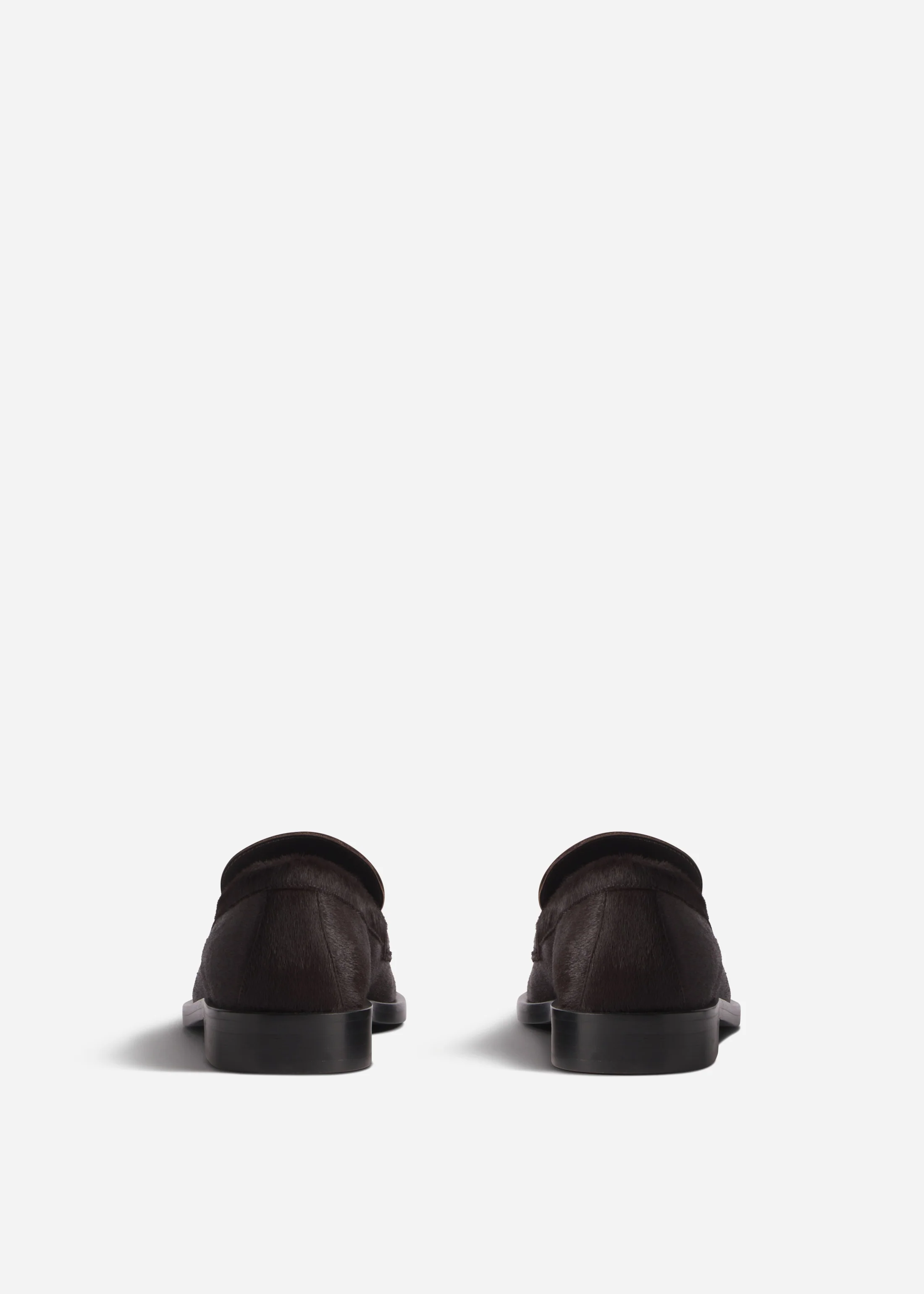 Calf Hair Loafer - Chocolate - Image 3