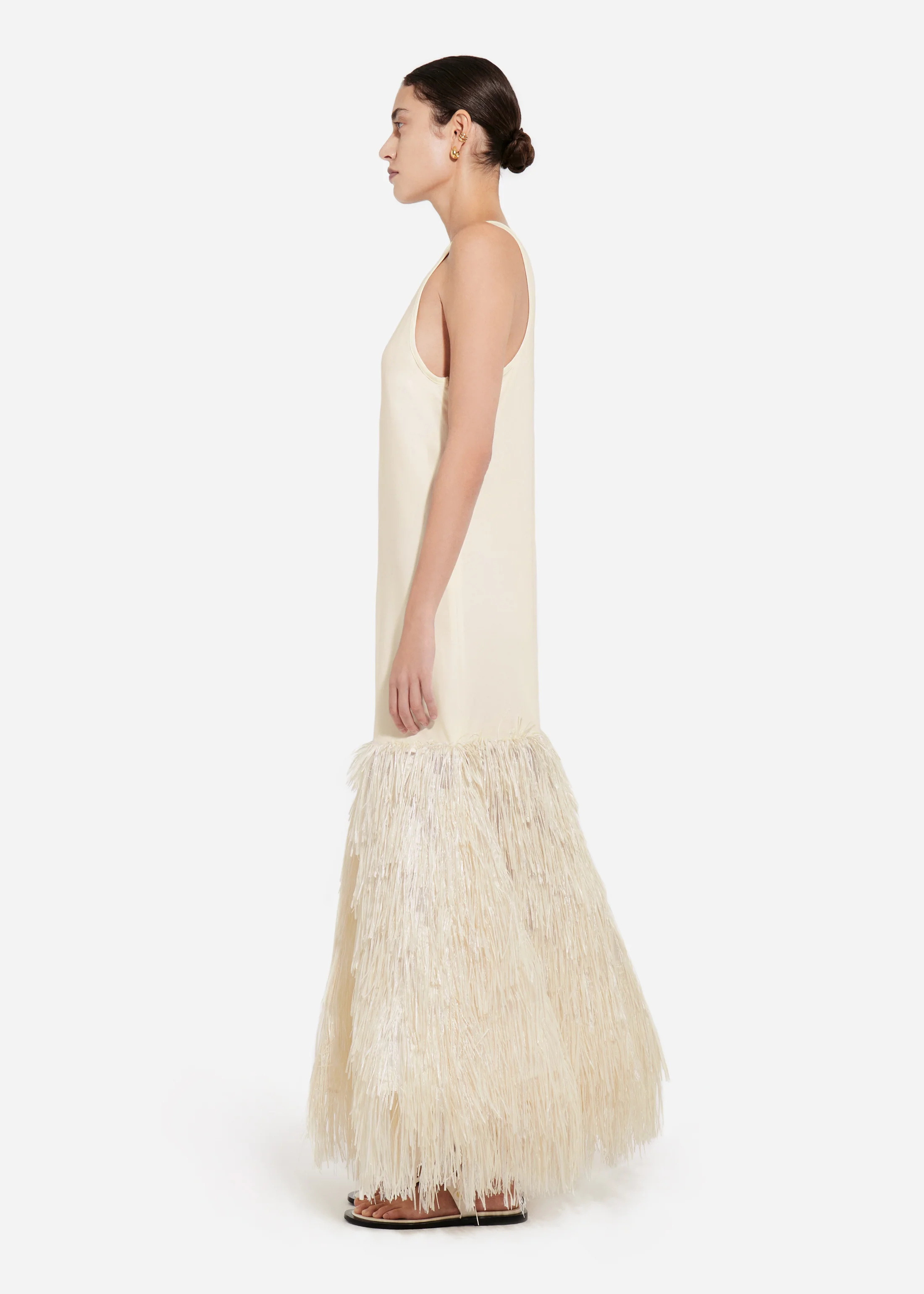 Fringe Dress - Pearl - Image 3