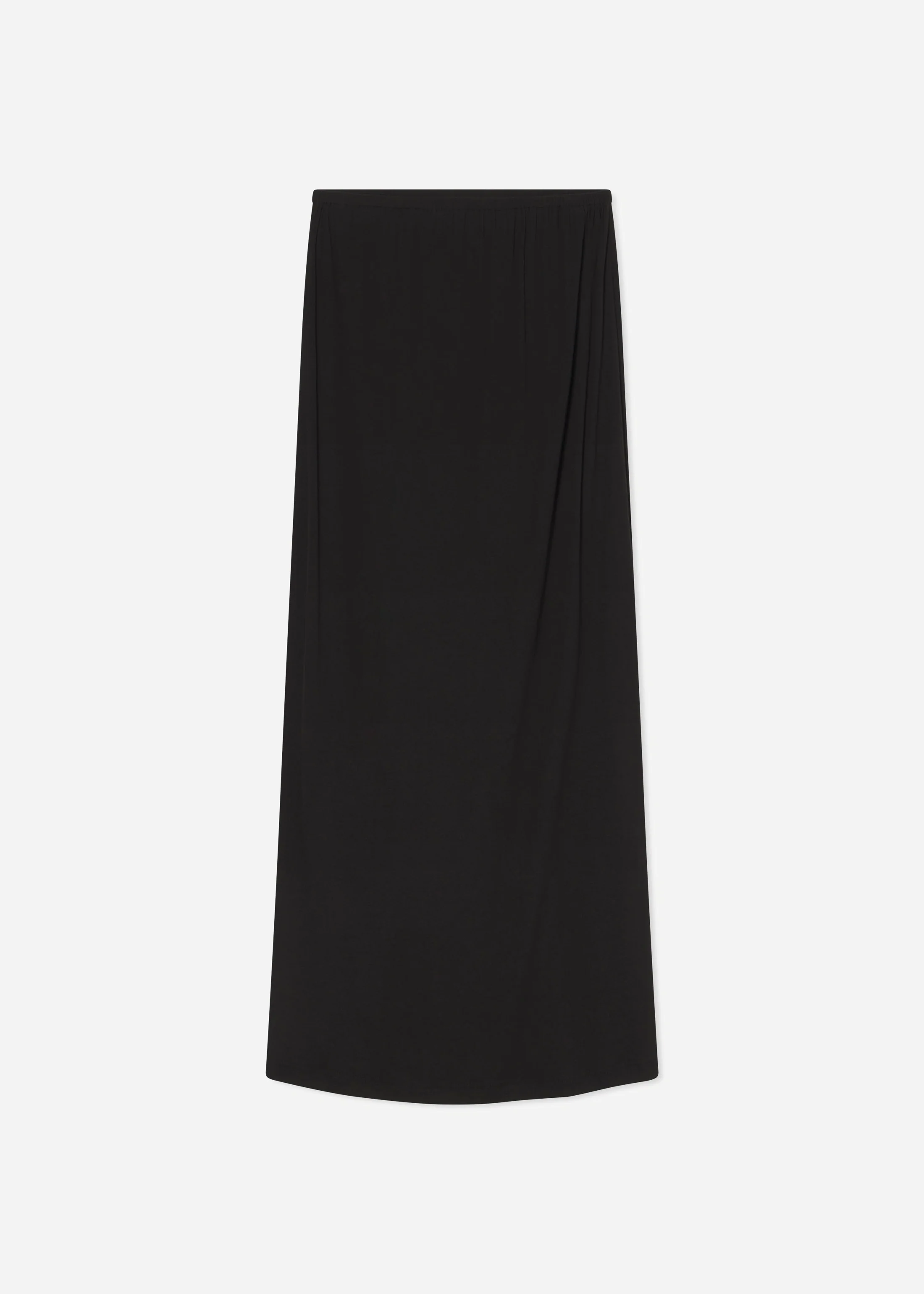 Pencil Skirt in Cotton Jersey - Black - Image 3